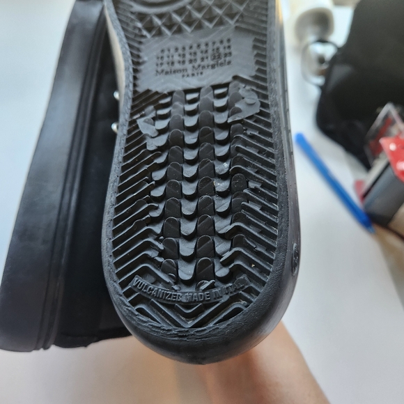 Maison Margiela Black Low-Top Sneakers size 43 BNWOB - Picture 15 of 16